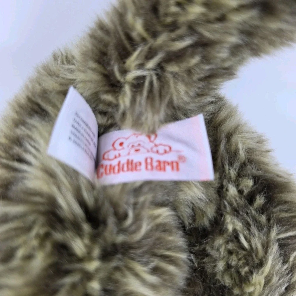 Cuddle Barn Lil Bub‎ Tabby Kitten Cat Big Green Eyes Plush Stuffed Animal Toy